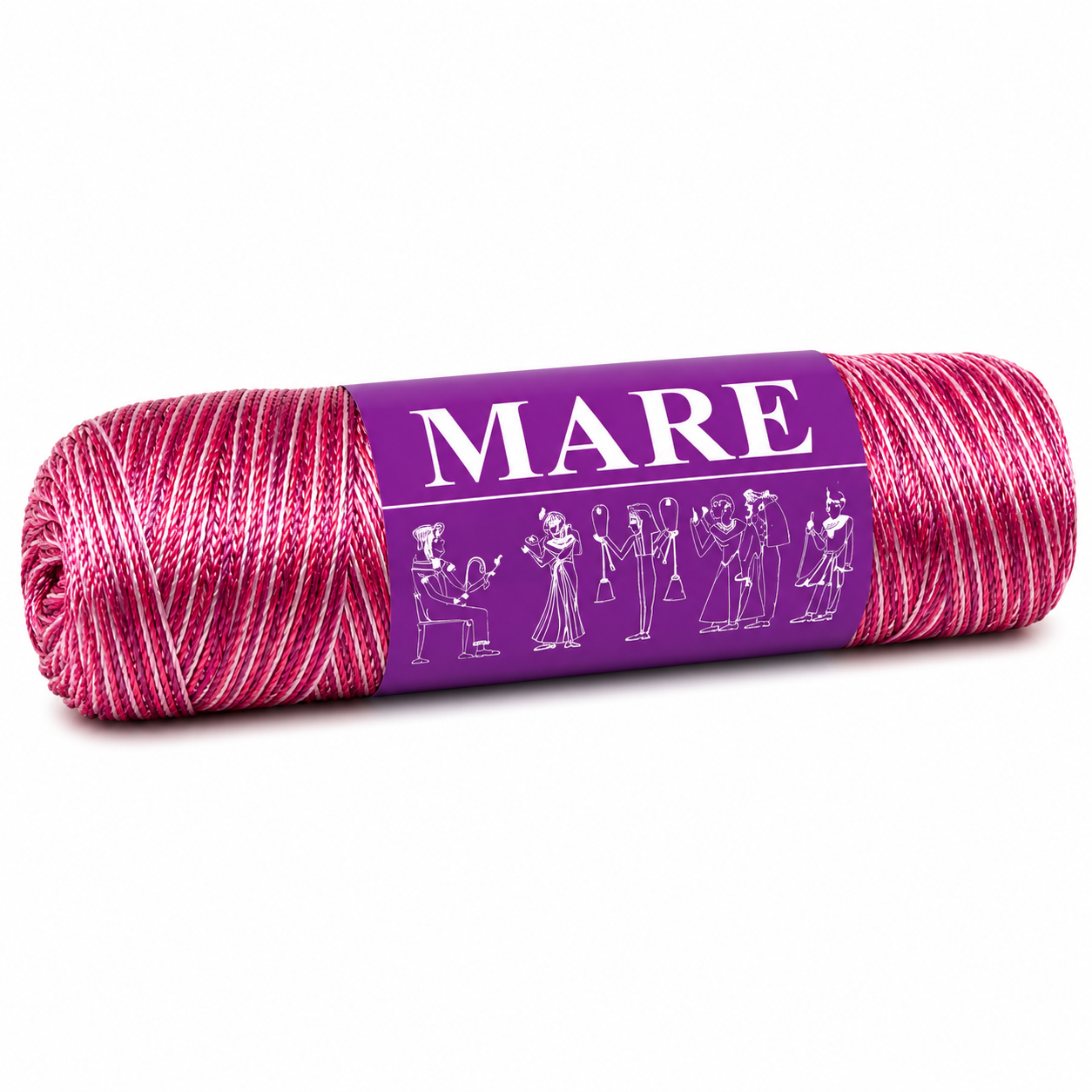 VISCOSA Seta Mare - ISPE - Colore: 006 - ROSSO PANNA SFUMATO - by LacariaRicami.Store