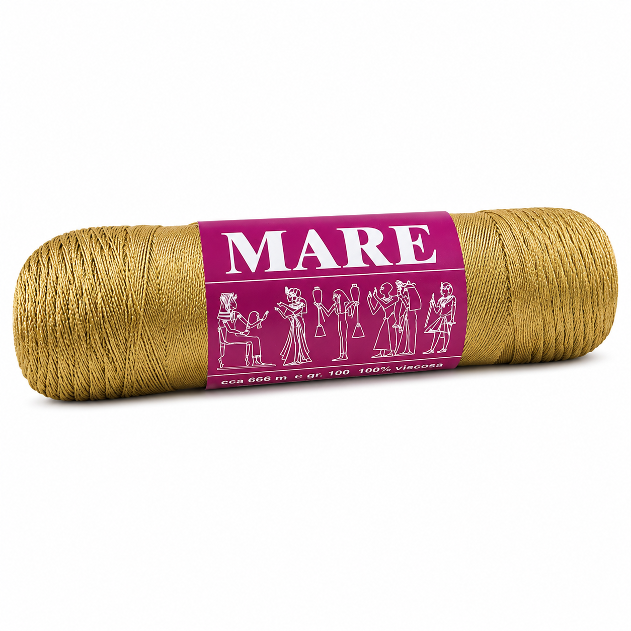 VISCOSA Seta Mare - ISPE - Colore: 506 - GIALLO ORO - by LacariaRicami.Store