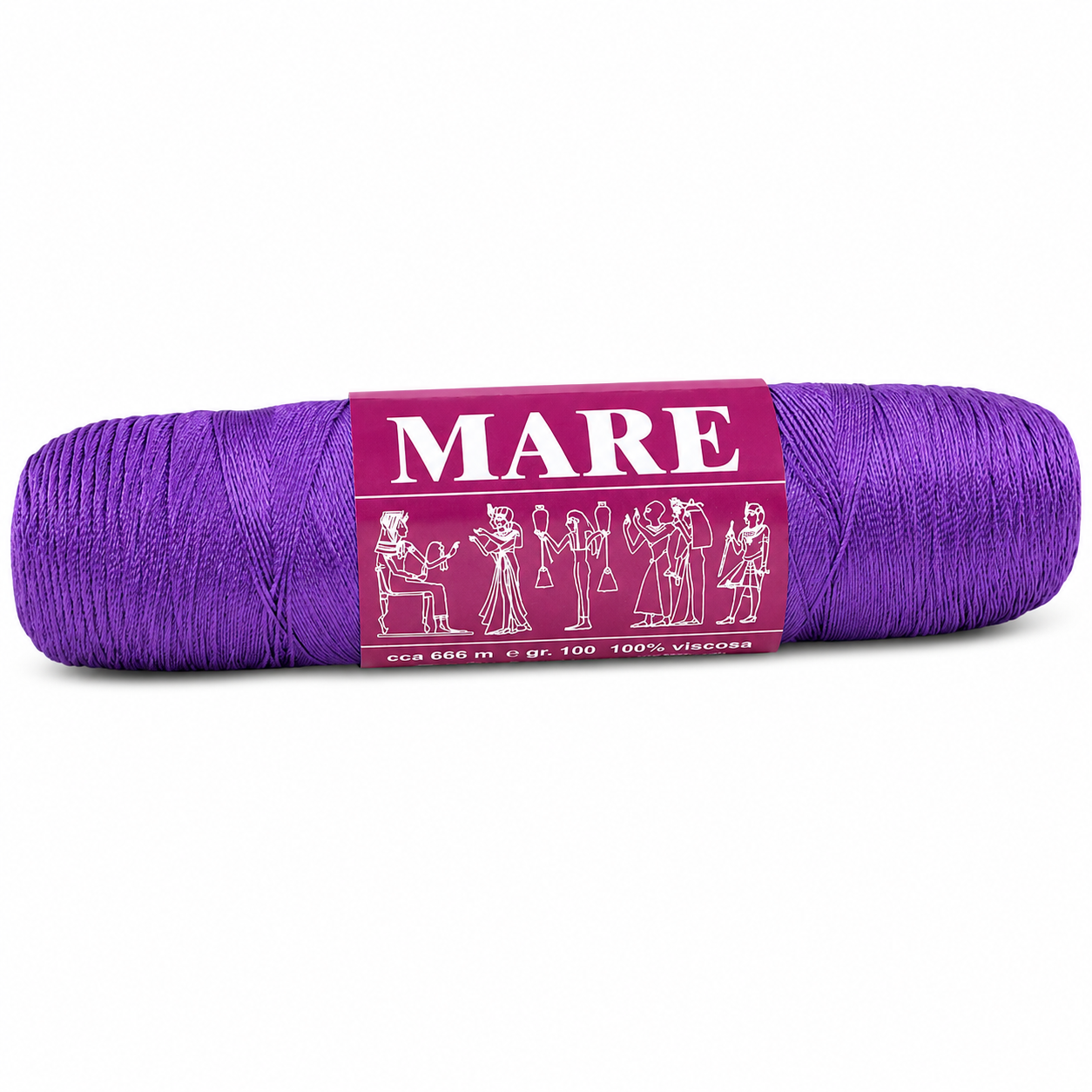VISCOSA Seta Mare - ISPE - Colore: 519 - VIOLA FORTE - by LacariaRicami.Store
