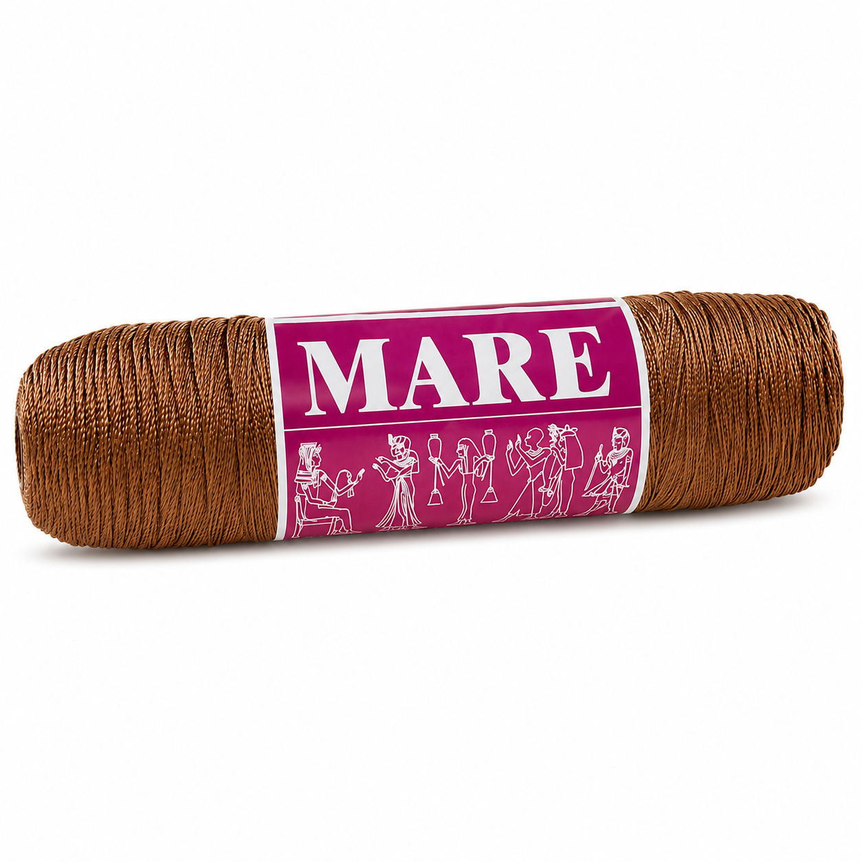 VISCOSA Seta Mare - ISPE - Colore: 523 - MARRONE MEDIO - by LacariaRicami.Store