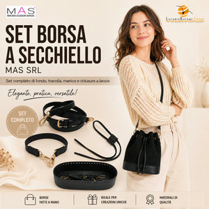 SET Borsa a Secchiello - MAS Srl - Colore: - by LacariaRicami.Store