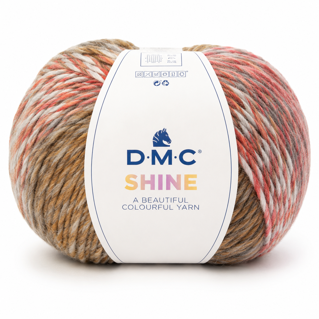 Lana SHINE - DMC - Colore: 139 - MARRONE - by LacariaRicami.Store
