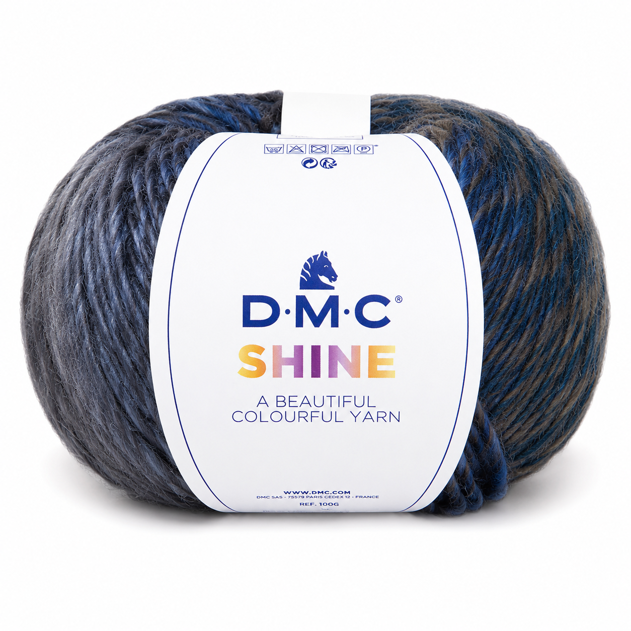 Lana SHINE - DMC - Colore: 143 - BLU - by LacariaRicami.Store