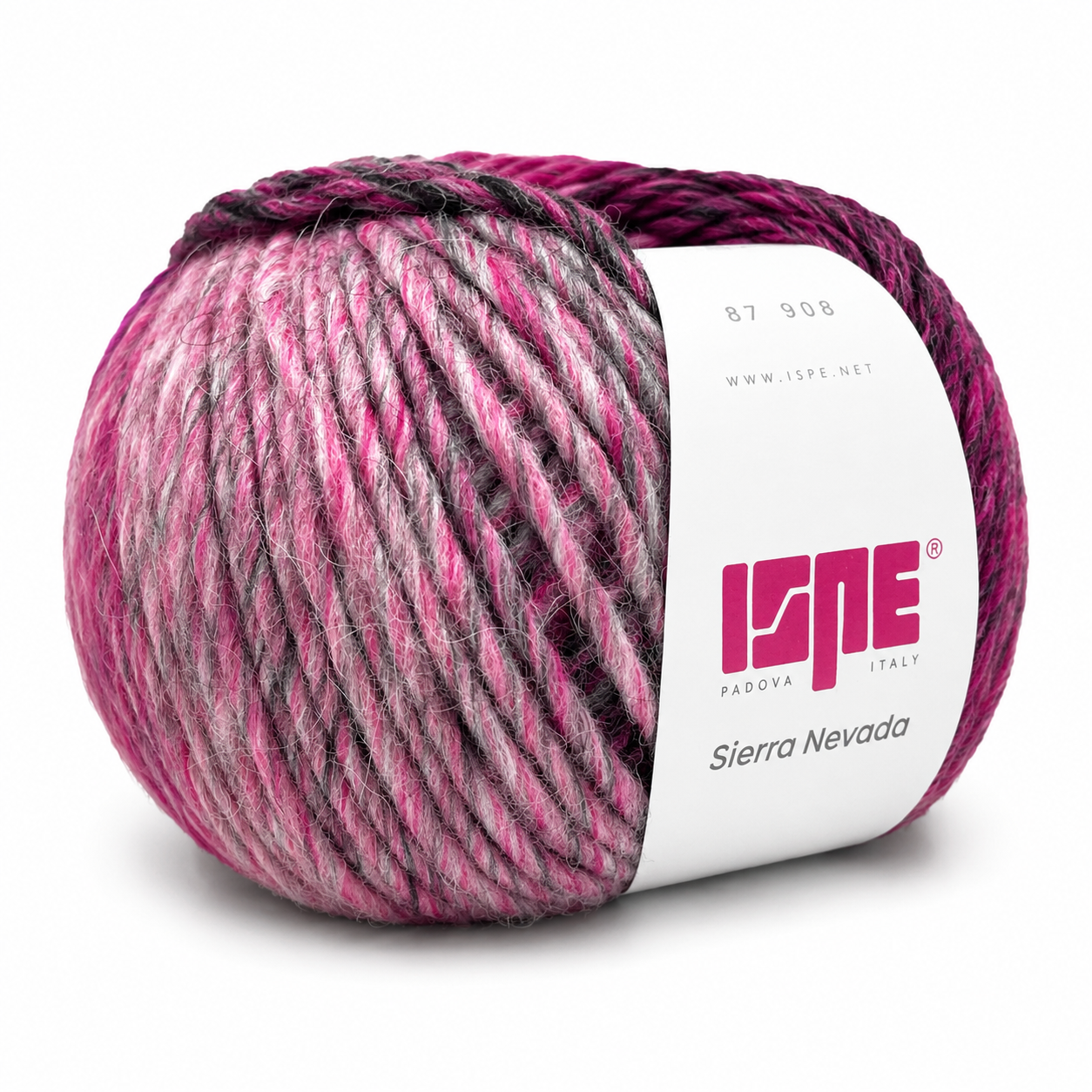 Lana SIERRA NEVADA - ISPE - Colore: 87 - FUCSIA MIX SFUMATO - by LacariaRicami.Store