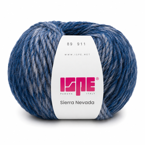 Lana SIERRA NEVADA - ISPE - Colore: 89 - BLU MIX SFUMATO - by LacariaRicami.Store