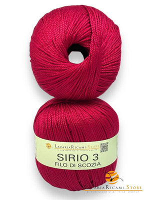 Cotone Filo Di Scozia SIRIO 3 - LacariaRicami.Store - - LacariaRicami.Store