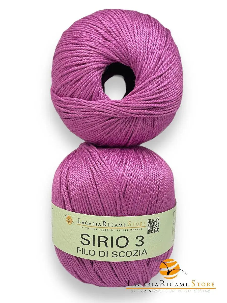 Cotone Filo Di Scozia SIRIO 3 - LacariaRicami.Store - - LacariaRicami.Store