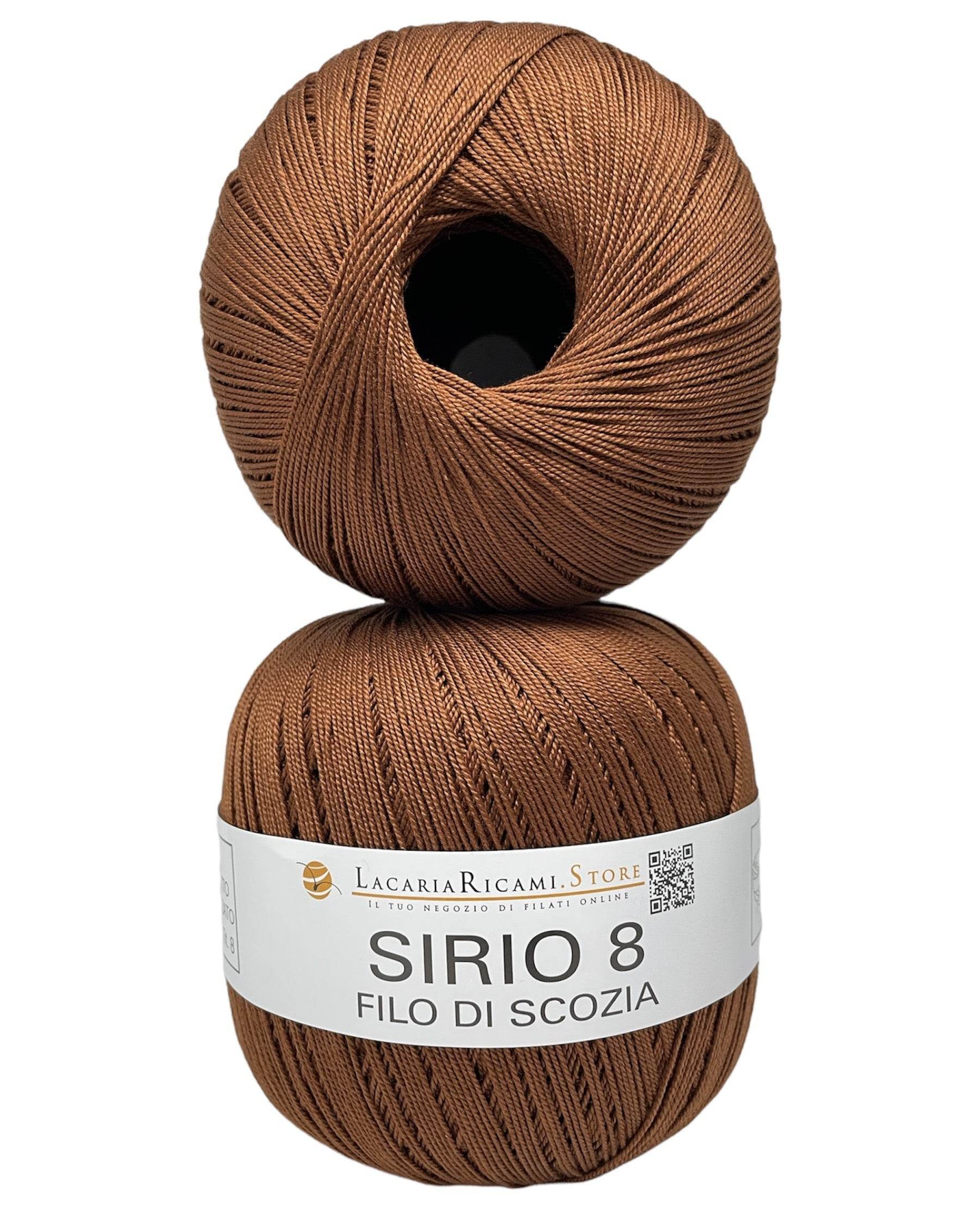 Cotone Filo Di Scozia SIRIO 8 - LacariaRicami.Store - - LacariaRicami.Store