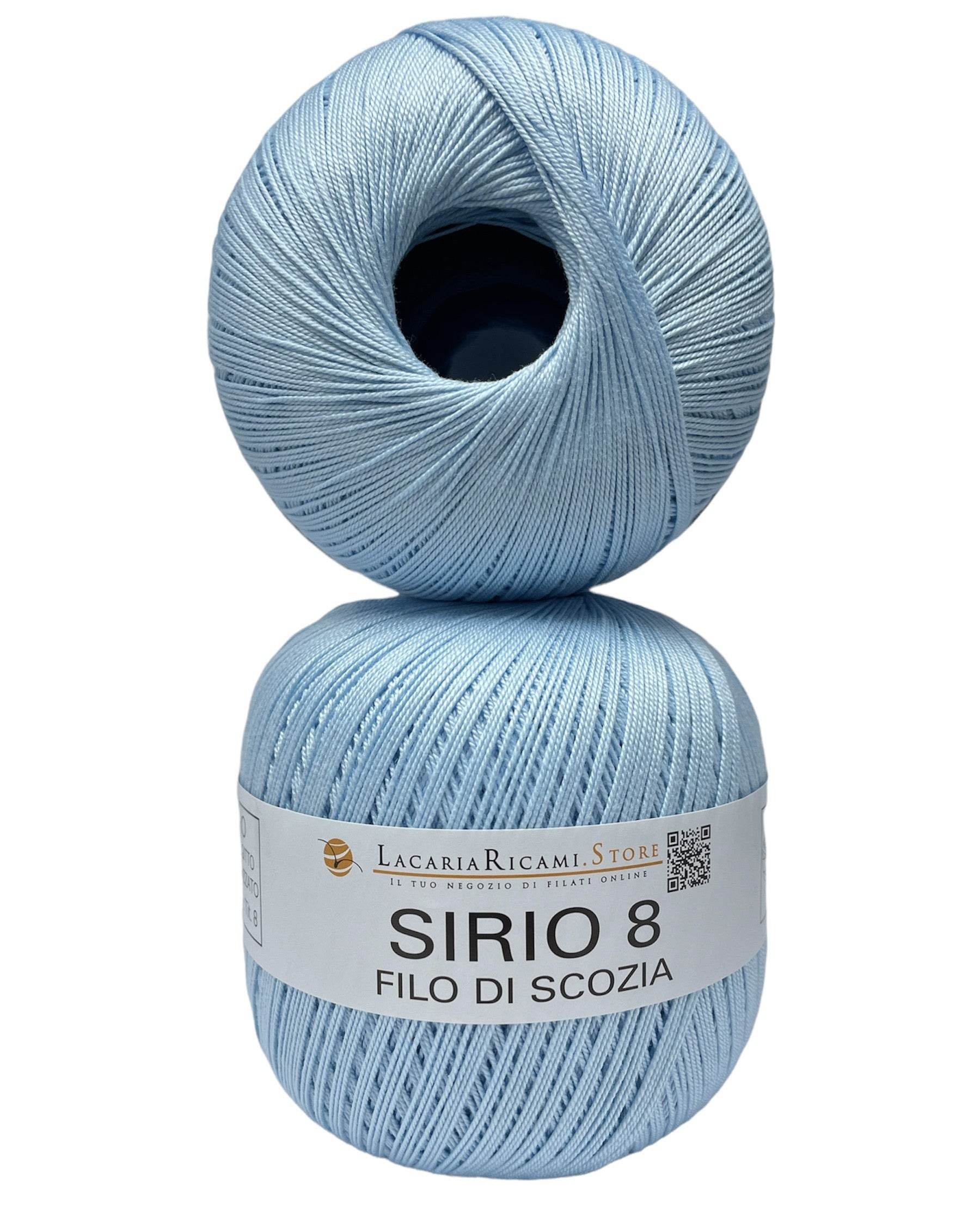 Cotone Filo Di Scozia SIRIO 8 - LacariaRicami.Store - - LacariaRicami.Store