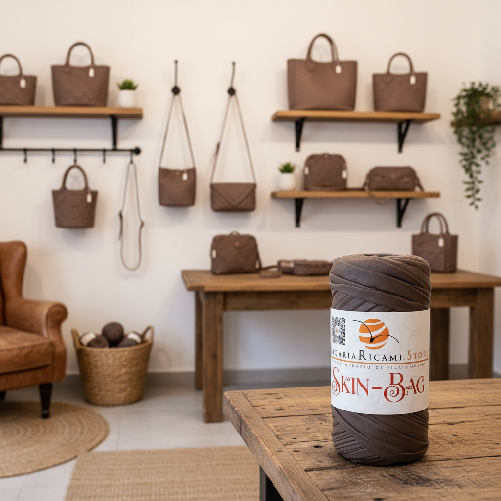 Fettuccia Skin-Bag (Eco Pelle) - LacariaRicami.Store - LacariaRicami.Store