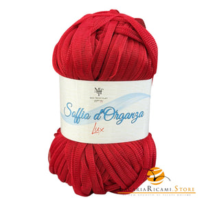 Microfibra Soffio D'Organza Lux - Miss Tricot Filati - Colore: 20 - ROSSO LUX ROSSO - by LacariaRicami.Store
