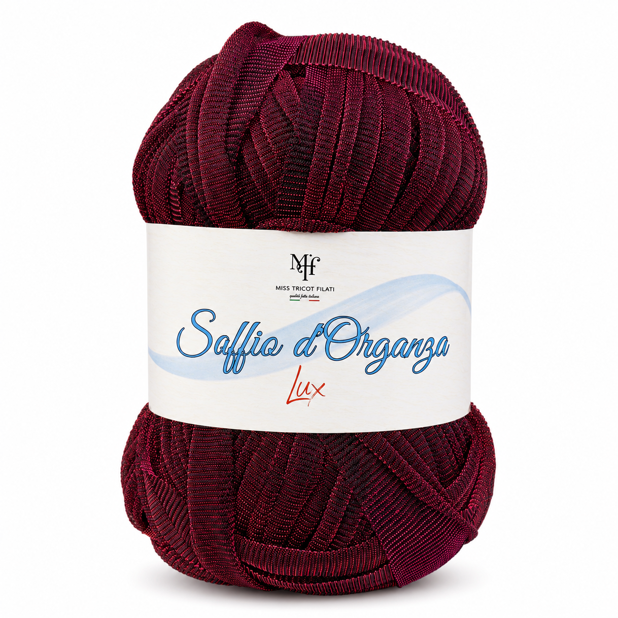 Microfibra Soffio D'Organza Lux - Miss Tricot Filati - Colore: 07 - BORDEAUX LUX FUCSIA - by LacariaRicami.Store