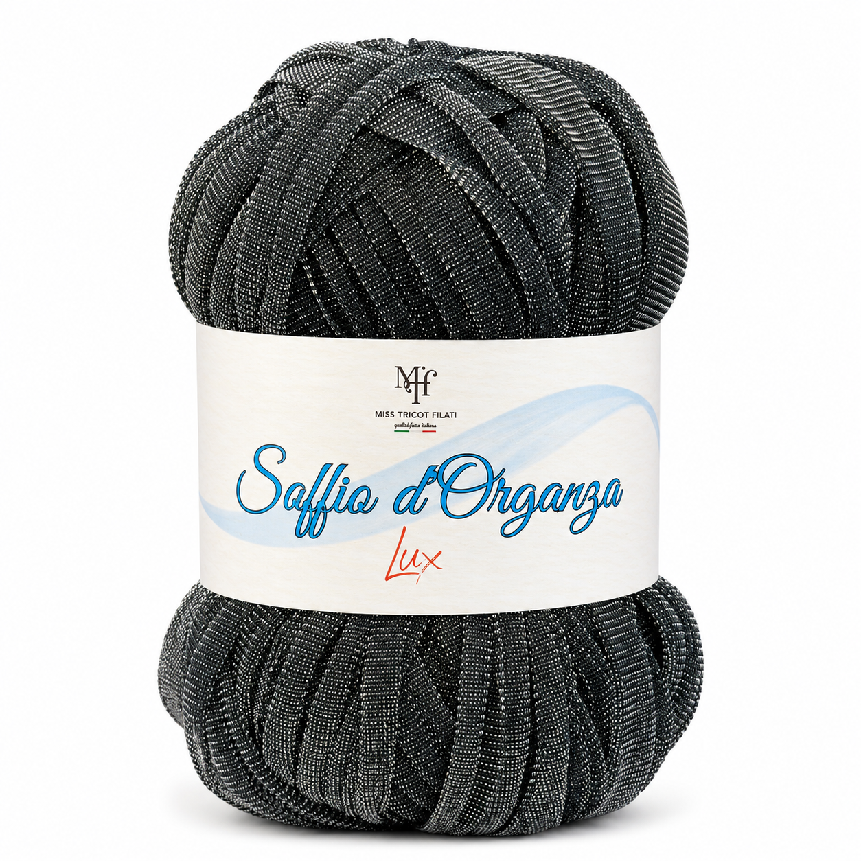 Microfibra Soffio D'Organza Lux - Miss Tricot Filati - Colore: 12 - GRIGIO SCURO LUX ARGENTO - by LacariaRicami.Store