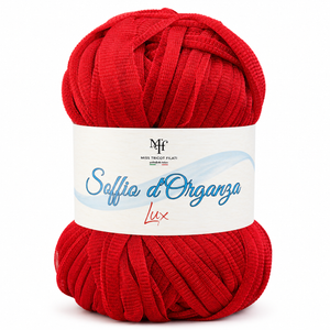 Microfibra Soffio D'Organza Lux - Miss Tricot Filati - Colore: 20 - ROSSO LUX ROSSO - by LacariaRicami.Store