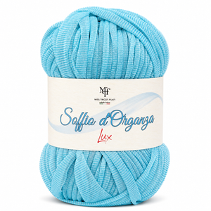 Microfibra Soffio D'Organza Lux - Miss Tricot Filati - Colore: 22 - AZZURRO LUX OCEANO - by LacariaRicami.Store