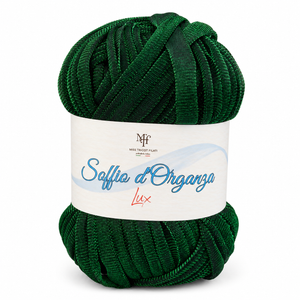 Microfibra Soffio D'Organza Lux - Miss Tricot Filati - Colore: 43 - VERDONE LUX VERDE - by LacariaRicami.Store
