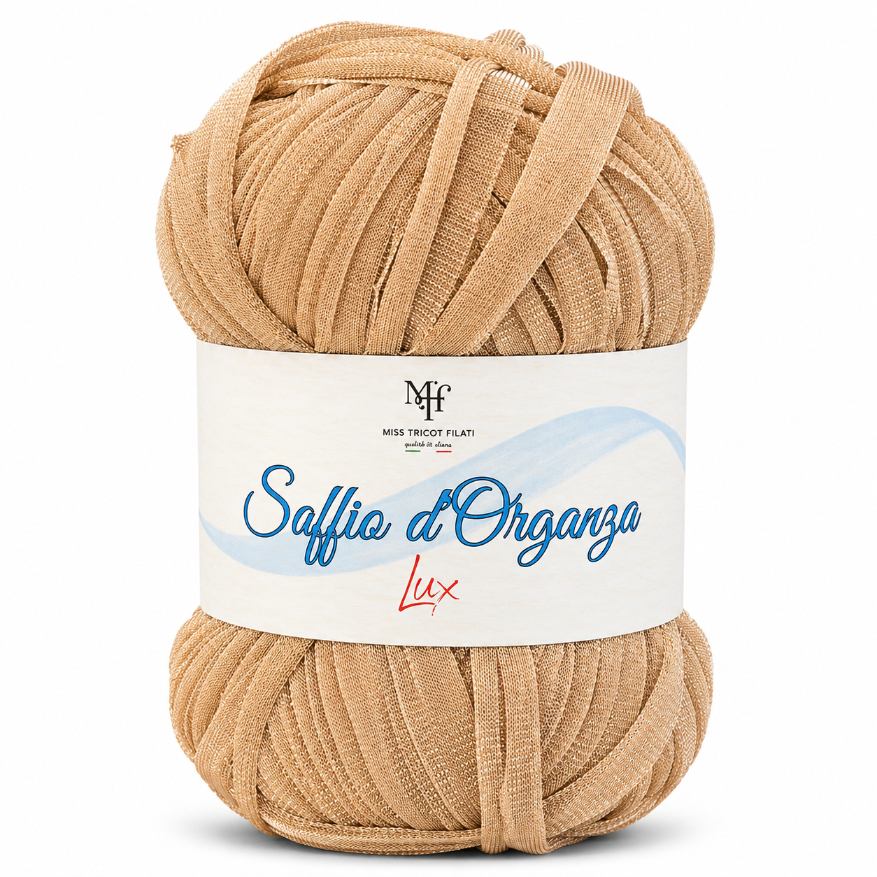 Microfibra Soffio D'Organza Lux - Miss Tricot Filati - Colore: 46 - BEIGE LUX ARGENTO - by LacariaRicami.Store