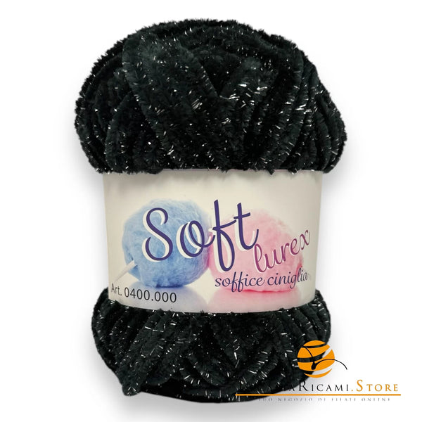 Ciniglia SOFT LUREX da 100 grammi - Cucirini Tre Stelle