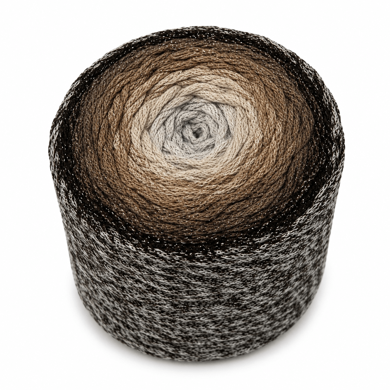 Cordino Soft Cake Lurex - Colore: 85 - CAPPUCCINO - by LacariaRicami.Store