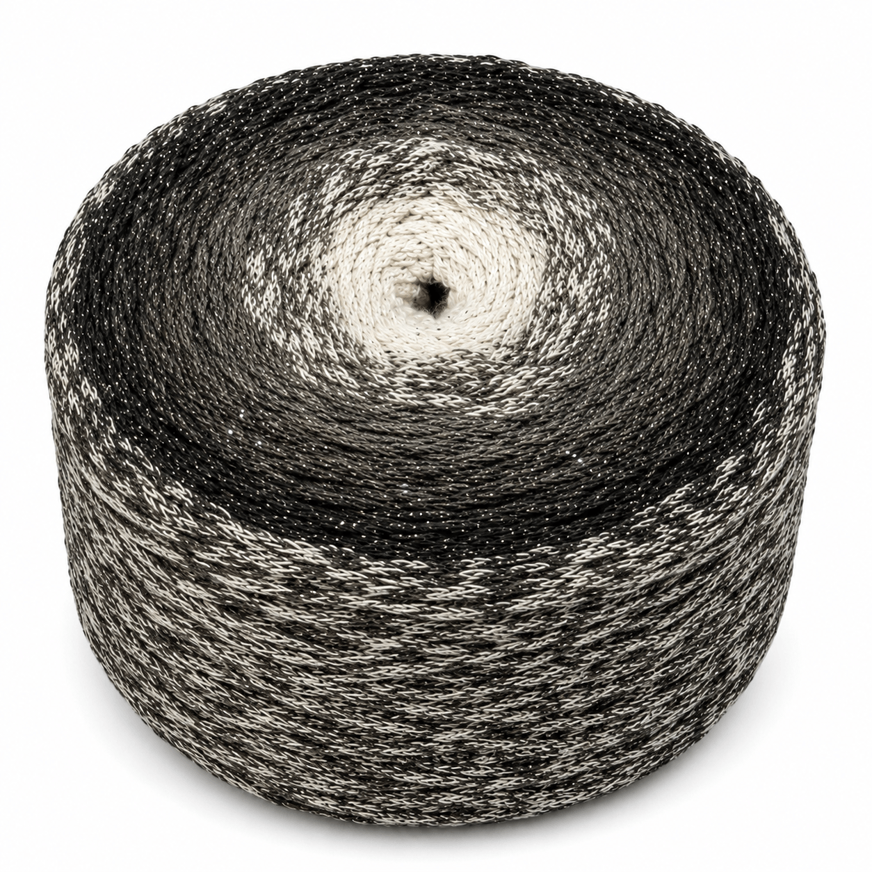 Cordino Soft Cake Lurex - Colore: 86 - TITANIO - by LacariaRicami.Store