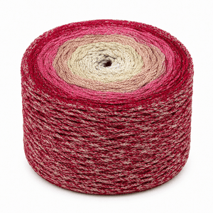 Cordino Soft Cake Lurex - Colore: 88 - ROSA CHAMPAGNE - by LacariaRicami.Store