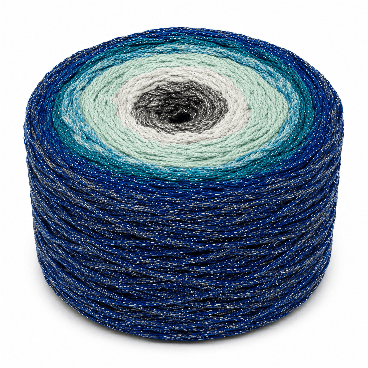 Cordino Soft Cake Lurex - Colore: 93 - OCEANO STELLATO - by LacariaRicami.Store