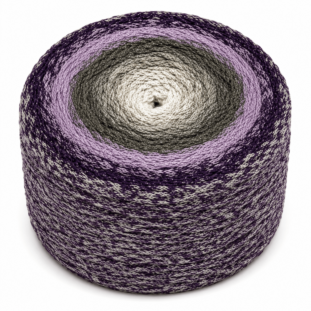 Cordino Soft Cake Lurex - Colore: 95 - GALASSIA VIOLA - by LacariaRicami.Store