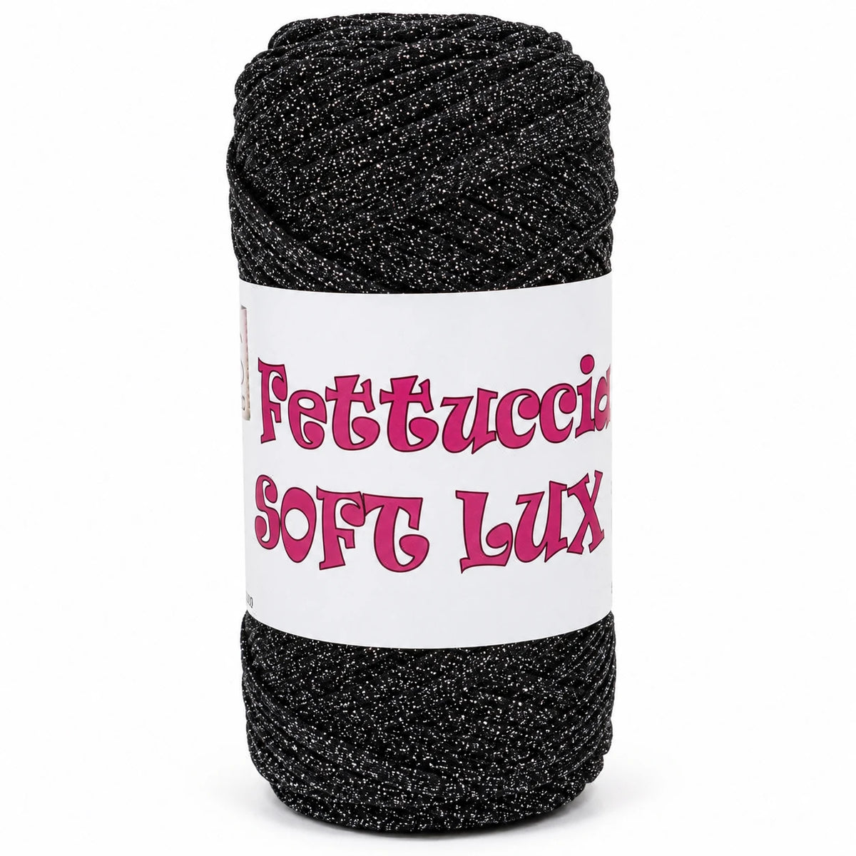 Fettuccia SOFT LUX – MAS Srl - Colore: 815 - NERO ARGENTO - by LacariaRicami.Store