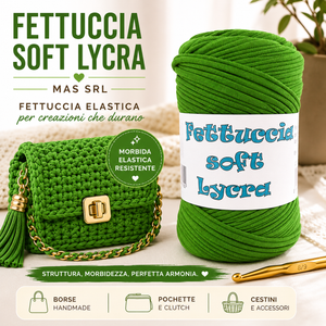 FETTUCCIA Soft Lycra - MAS Srl - Colore: - by LacariaRicami.Store