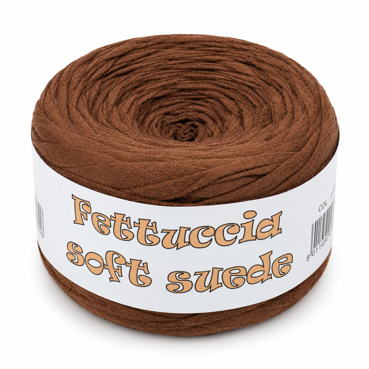 Fettuccia Daino SOFT SUEDE – MAS Srl - Colore: 246 - RUGGINE - by LacariaRicami.Store