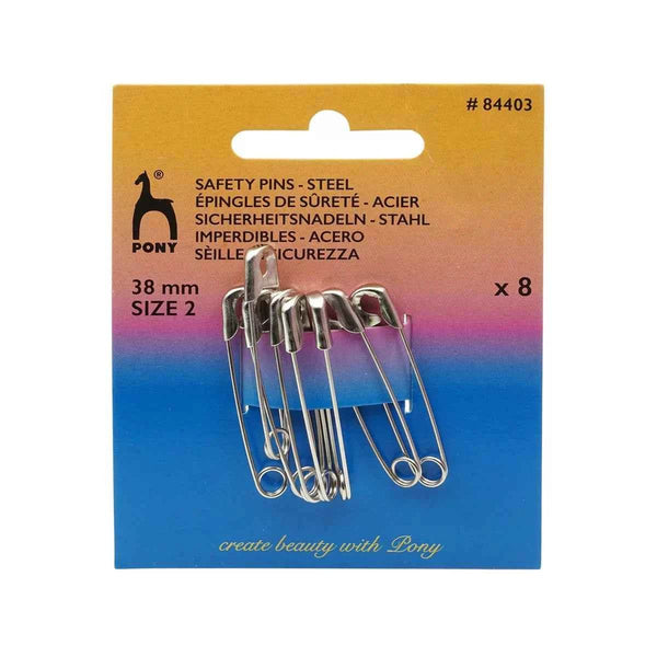 SPILLE Di Sicurezza In ACCIAIO - Pony - - LacariaRicami.Store
