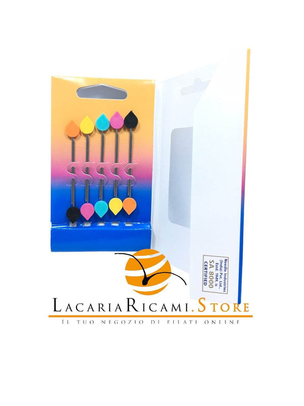 SPILLI Marcatori Per Aguglieria Col. Assortiti - Pony - - LacariaRicami.Store