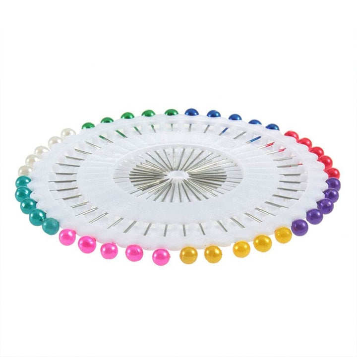 ROSETTA 40 Spilli Testa PERLATA - - LacariaRicami.Store
