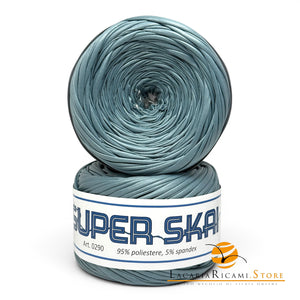 Fettuccia SUPER SKAI (Eco Pelle) - Cucirini Tre Stelle - Colore: 138 - JEANS - by LacariaRicami.Store