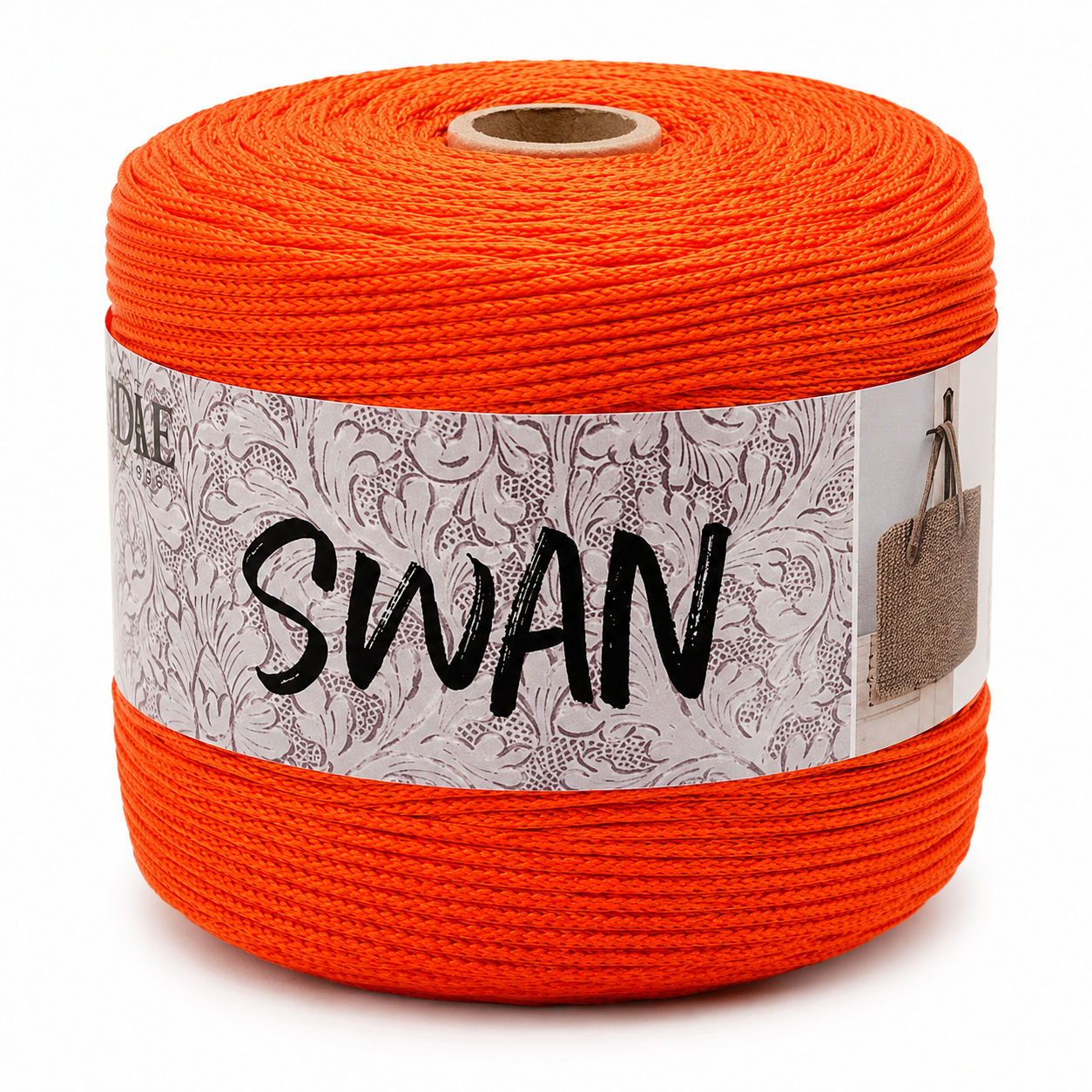 Cordino SWAN - MONDIAL - Colore: 640 - ARANCIO - by LacariaRicami.Store
