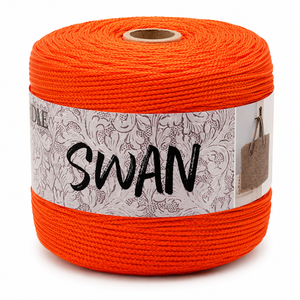 Cordino SWAN - MONDIAL - Colore: 640 - ARANCIO - by LacariaRicami.Store