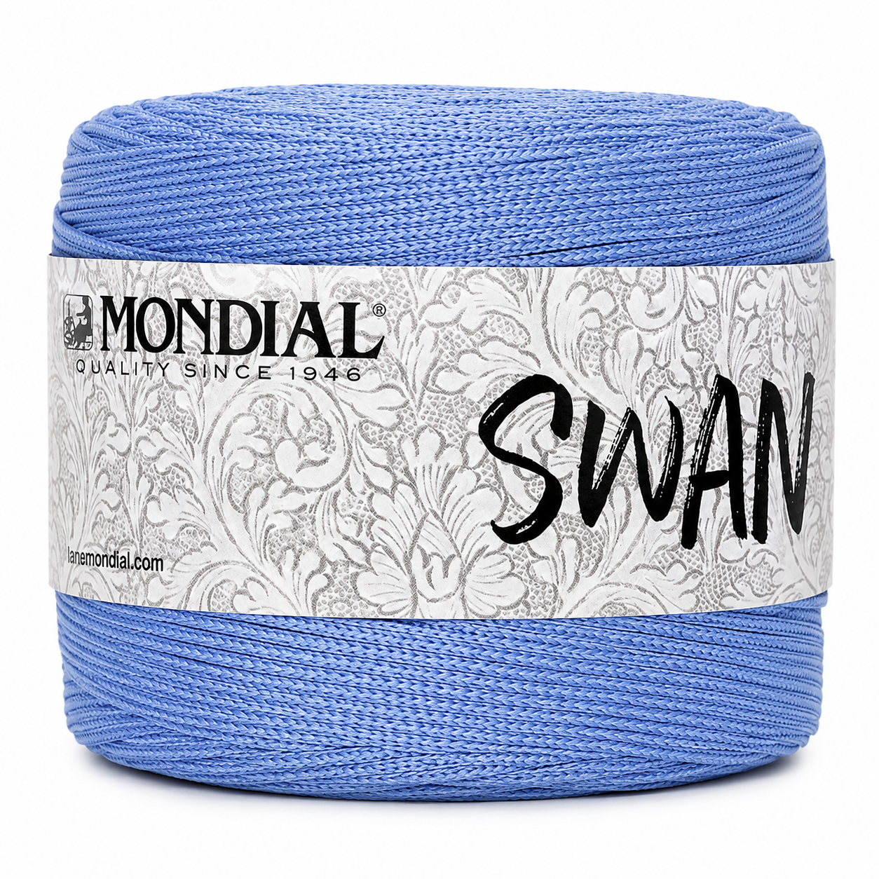 Cordino SWAN - MONDIAL - Colore: 664 - AZZURRO - by LacariaRicami.Store