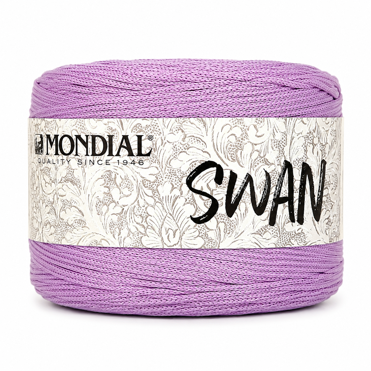 Cordino SWAN - MONDIAL - Colore: 667 - LILLA - by LacariaRicami.Store