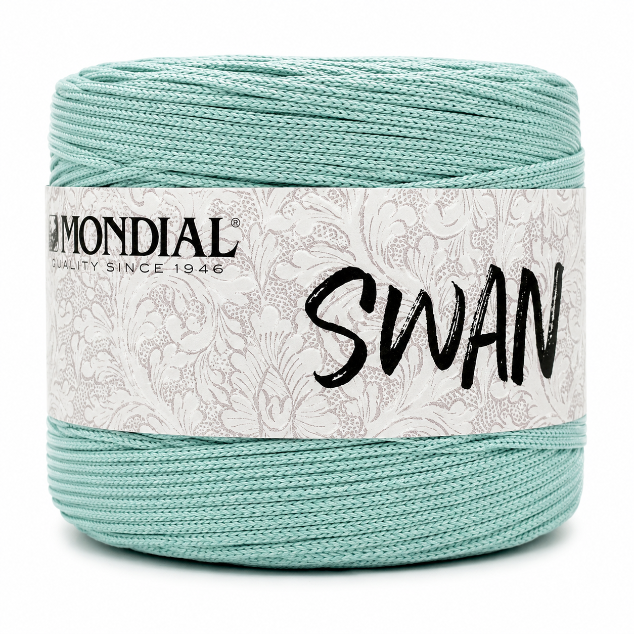 Cordino SWAN - MONDIAL - Colore: 668 - ACQUAMARINA - by LacariaRicami.Store