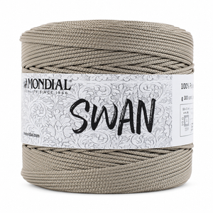 Cordino SWAN - MONDIAL - Colore: 675 - TORTORA - by LacariaRicami.Store