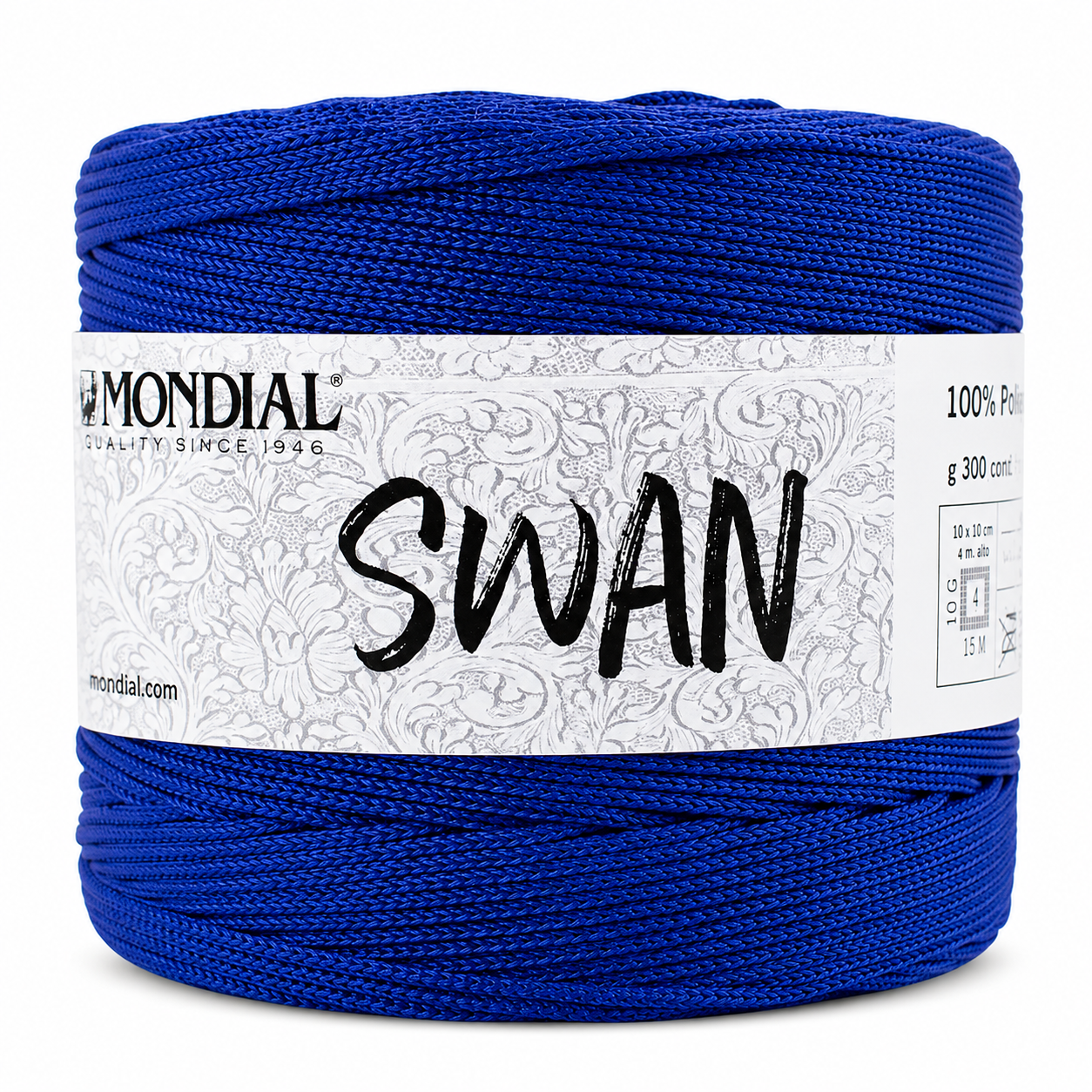 Cordino SWAN - MONDIAL - Colore: 682 - BLUETTE - by LacariaRicami.Store