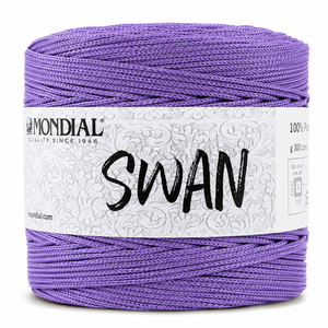 Cordino SWAN - MONDIAL - Colore: 683 - VIOLA - by LacariaRicami.Store