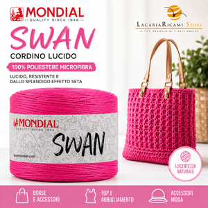 Cordino SWAN - MONDIAL - Colore: - by LacariaRicami.Store