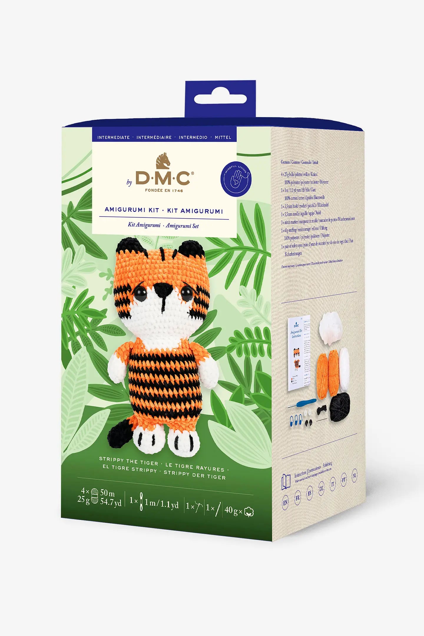 KIT Amigurumi - Strippy la tigre - DMC - Colore: - by LacariaRicami.Store