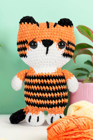 KIT Amigurumi - Strippy la tigre - DMC - Colore: - by LacariaRicami.Store