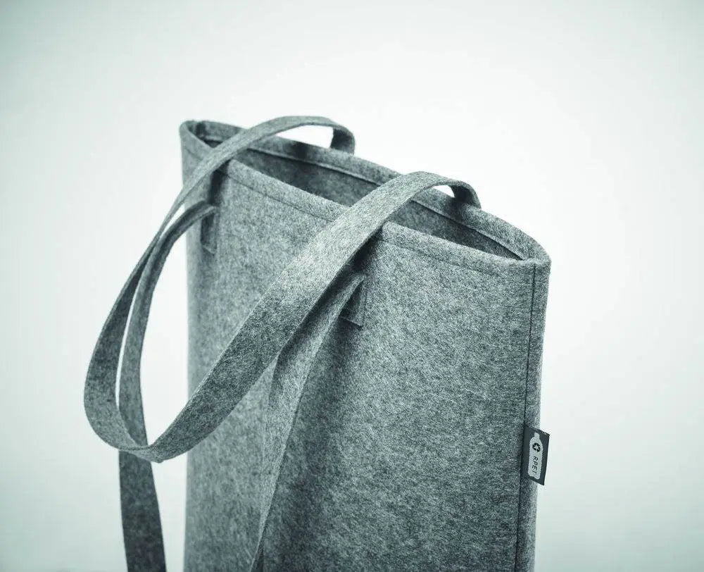 Borsa Shopper in feltro RPET TASLO | Essenziale - - LacariaRicami.Store