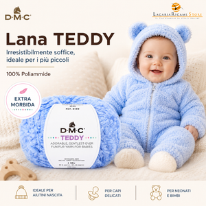 Lana TEDDY - DMC - Colore: - by LacariaRicami.Store