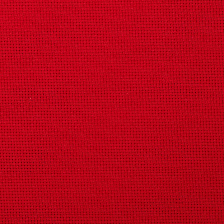 TELA AIDA 44 FORI CANOVACCIO H cm 180 – Rossa - - LacariaRicami.Store