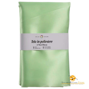 TELO In Poliestere Per BORSE - Colore: 70x150 - VERDE ACIDO - by LacariaRicami.Store