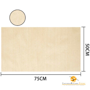 TELO In Tessuto Per BORSE - Colore: 50x75 - COTONE - PANNA - by LacariaRicami.Store